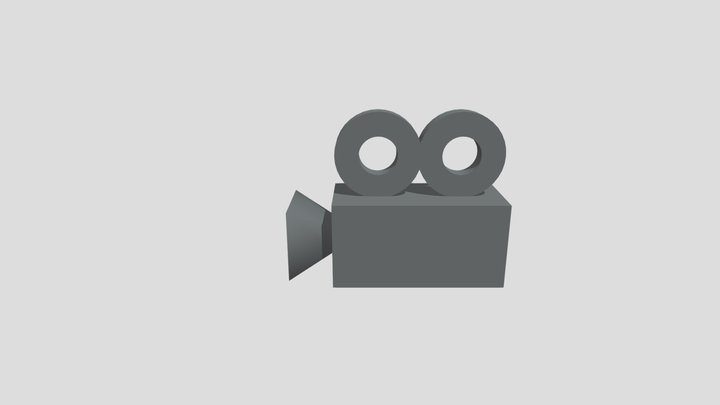 Camera 3D Model