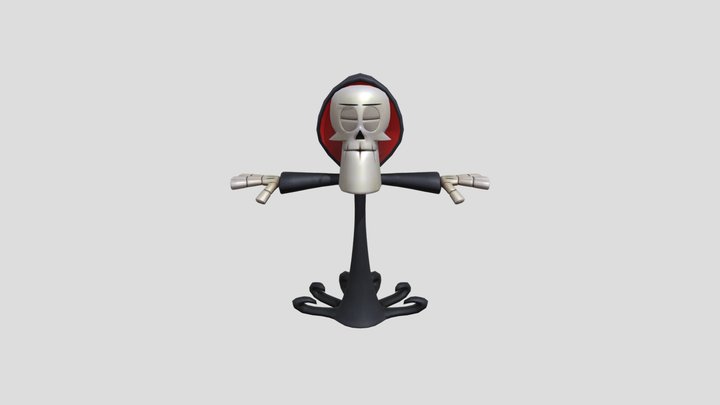 Grim Reaper 3D Model