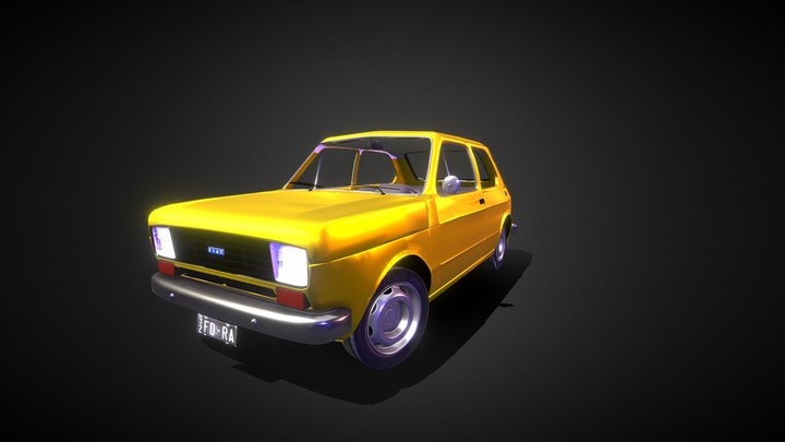 Fiat 147 3D Model