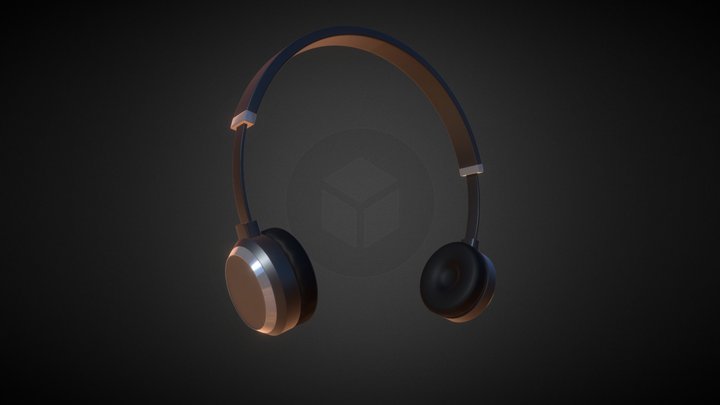 Highpoly wireless headphones – Free 3D Model STL