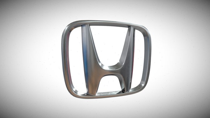 Honda Logo 3D Model