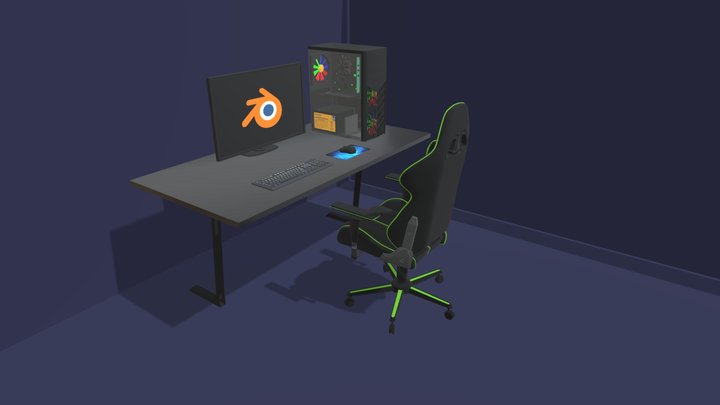 Gaming PC setup