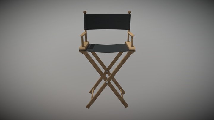 Director Chair 3D Model