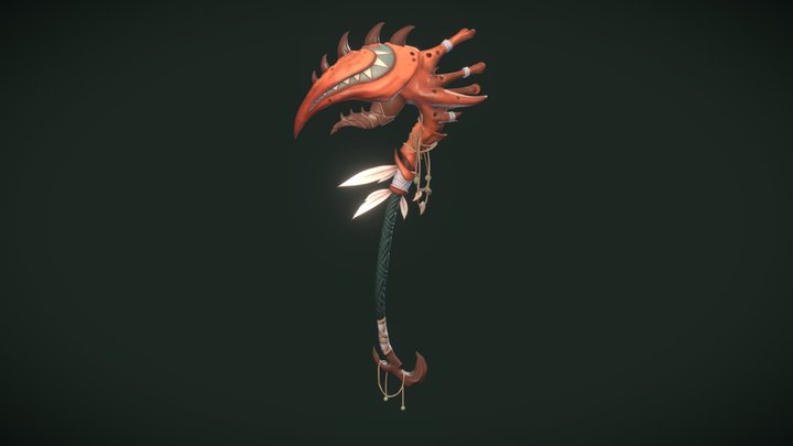 Crab Axe 3D Model