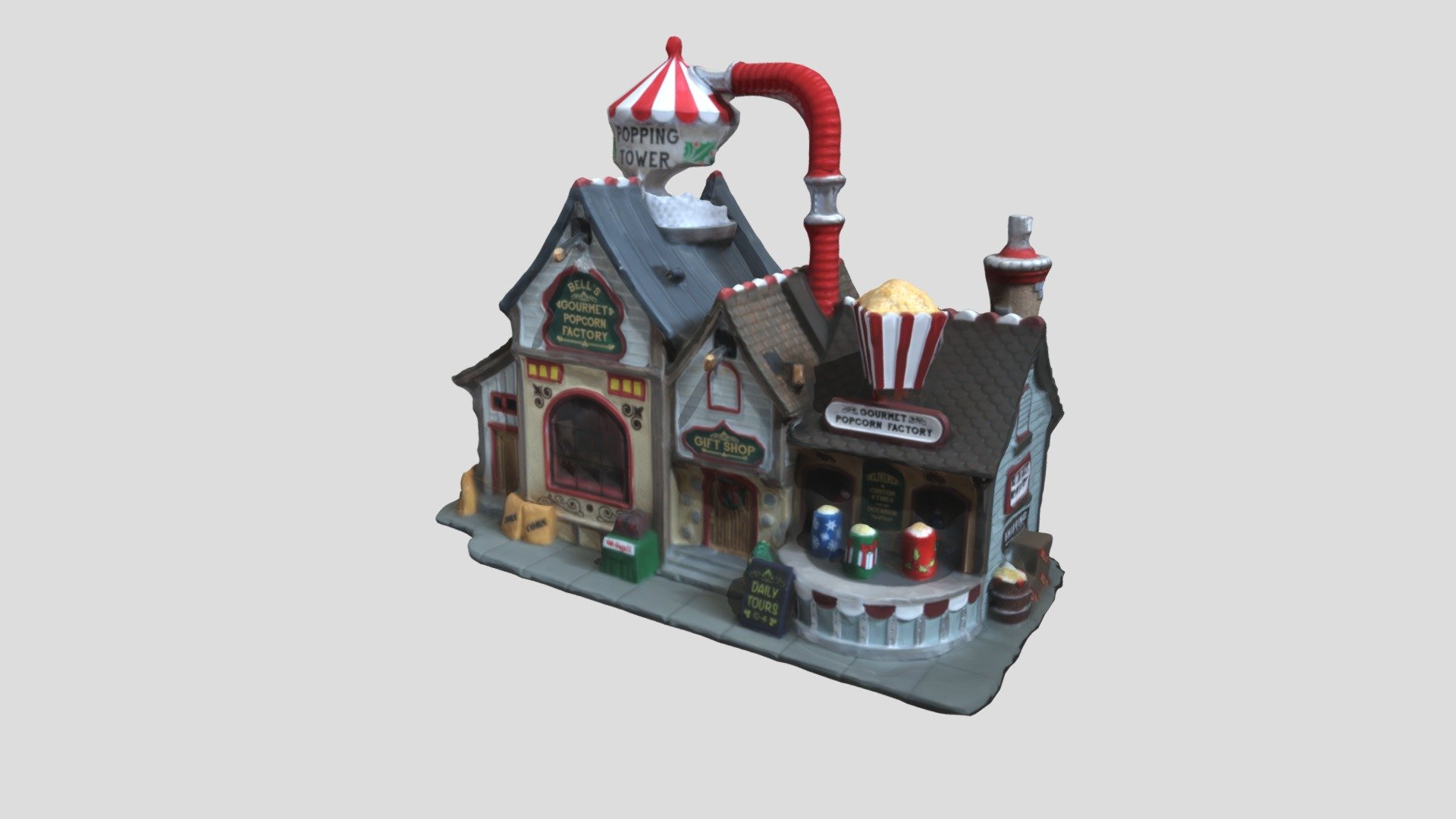 Pop-corn - 3D scan - FREE