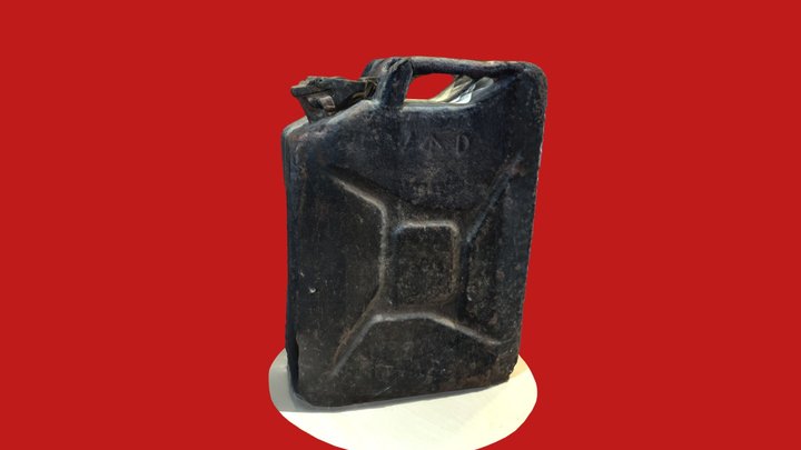 Gas canister 3D Model