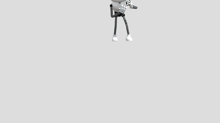 Terrified 3D Model