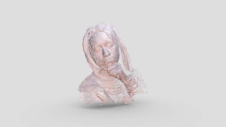 Gold Self Scan 3D Model