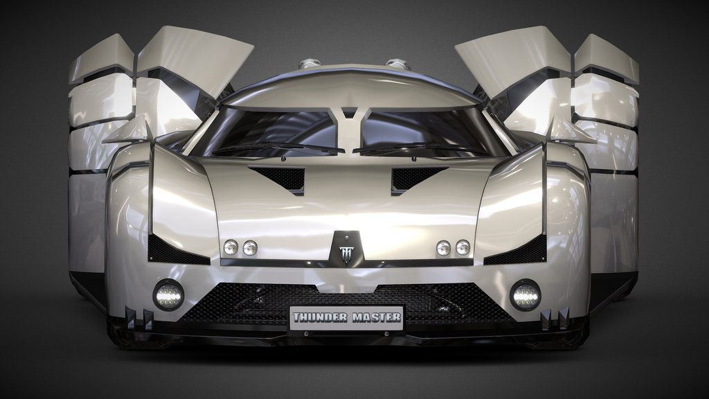Thunder Master Hypercar Mark I by Alex.Ka.