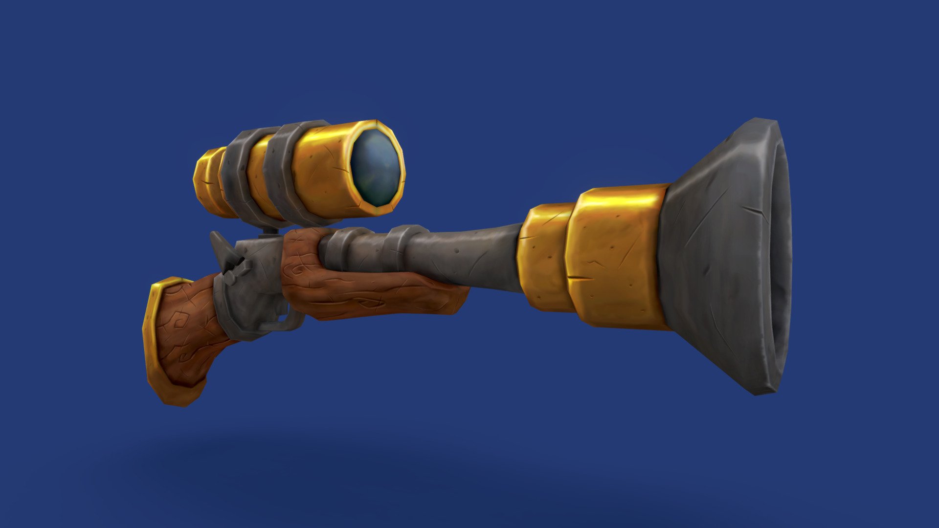 Pirate's Weapon - 3D model by Miret [51aea67] - Sketchfab