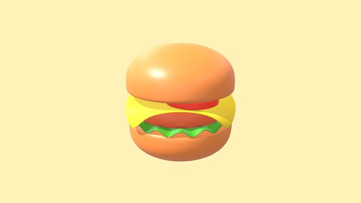 hamburger 3D Model