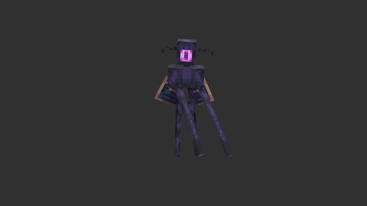 3D Model: Minecraft EnderMan ~ Buy Now #90659393