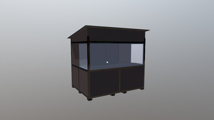 Baviator Audio Kiosk 3D Model