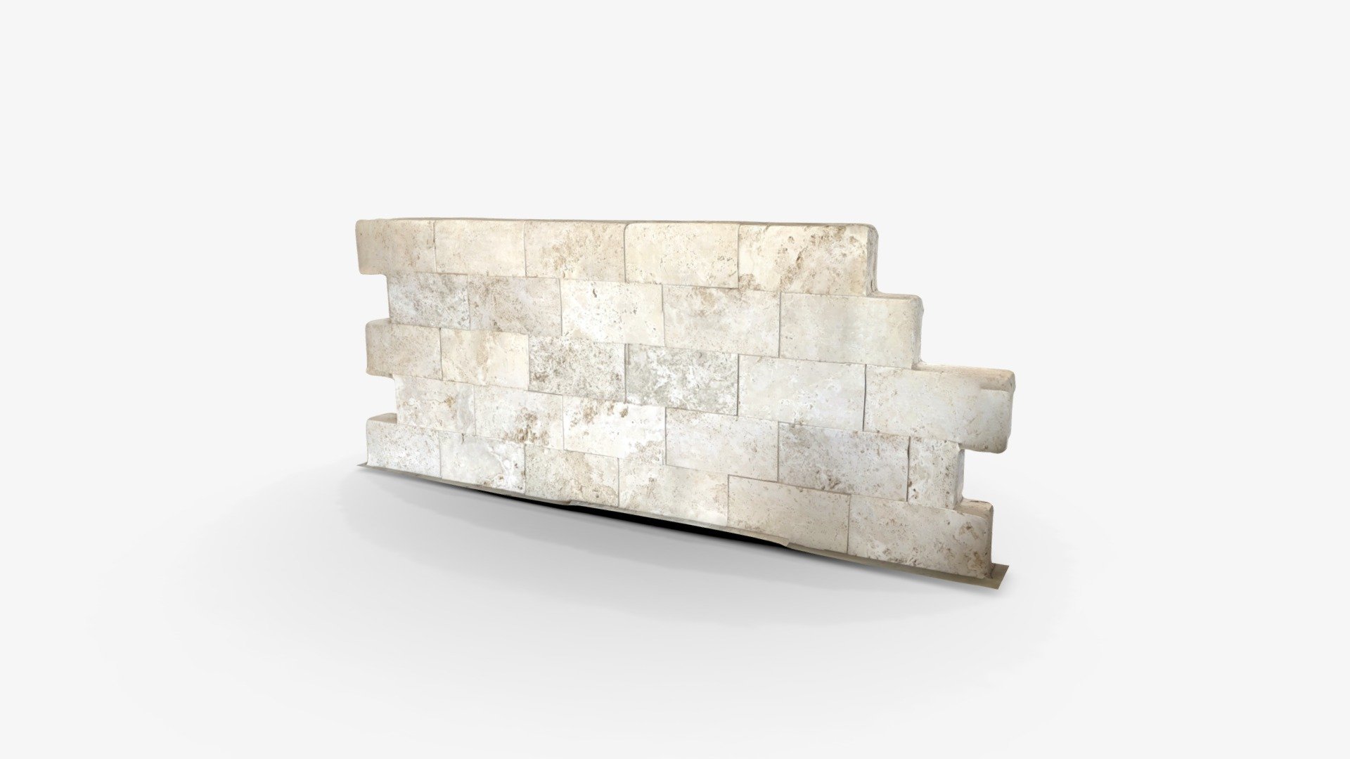 Travertine Blocks Installation Demo