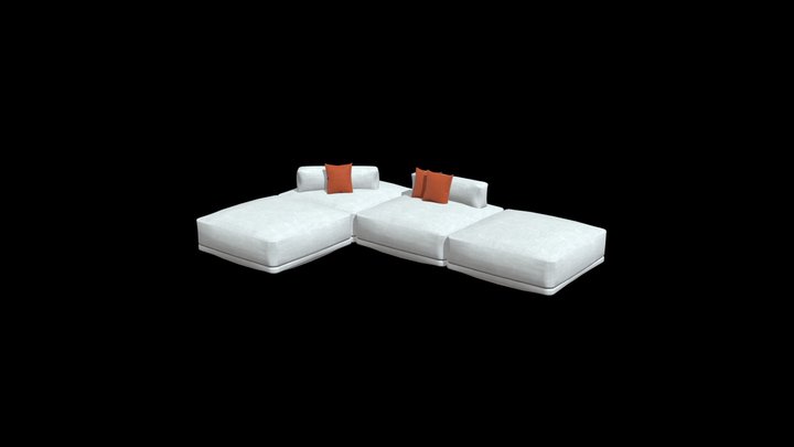 modern Sofa 3D Model