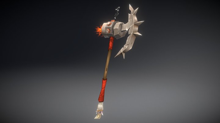 WeaponCraft - World of Warcraft Inspired Weapon 3D Model