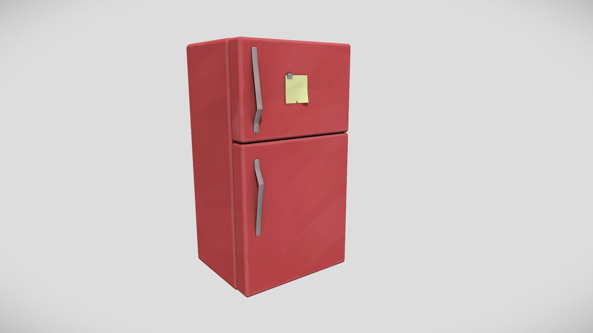 Handpainted Ridge the Fridge