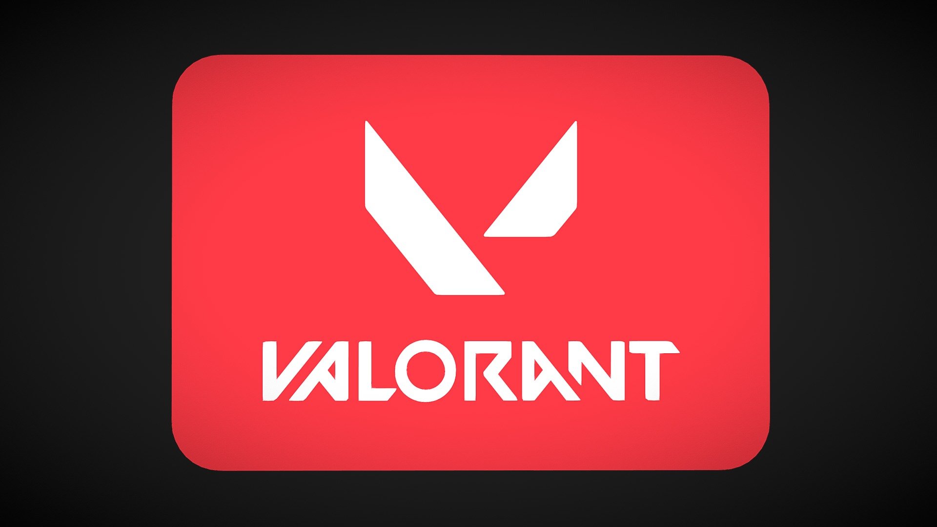 Valorant Logo 3D - 3D model by AnshiNoWara (@AnshiNoWara) [51b2cdc]