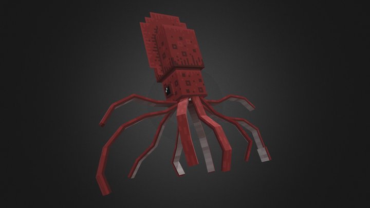 Giant Squid 3D Model