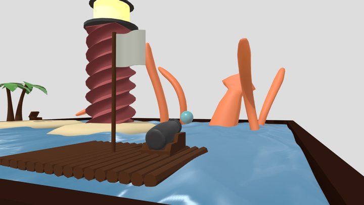 Marble Madness 3D Model