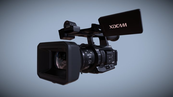 SONY XDCAM PXW-200X 3D Model