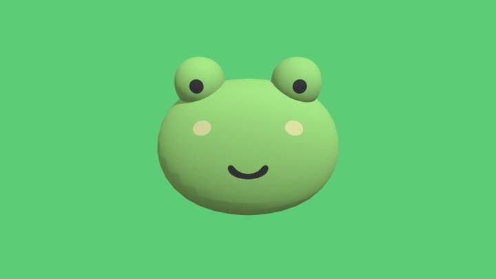Frog 3D Model