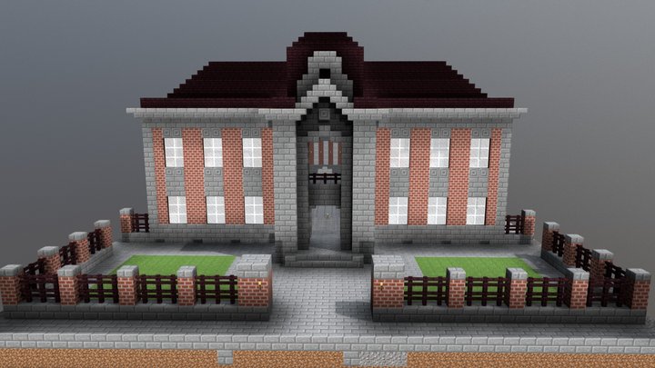 建築物 in Minecraft 3D Model