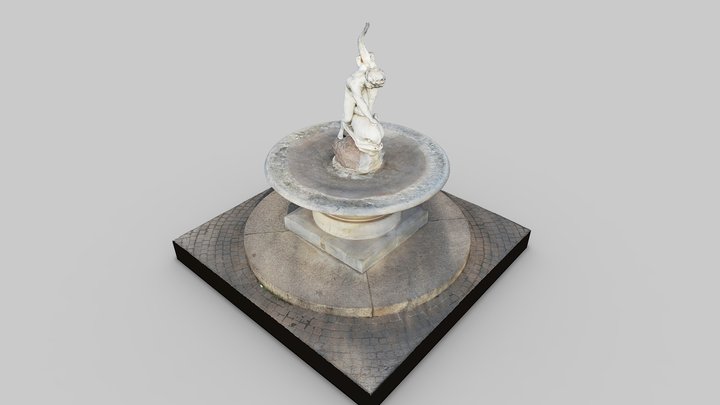Boy And Dolphin Fountain – Modello 3D gratuito STL