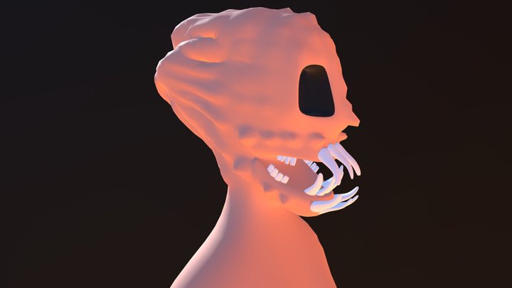 My Horror Monster 3D Model