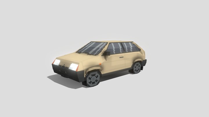 Lada Samara 3D Model