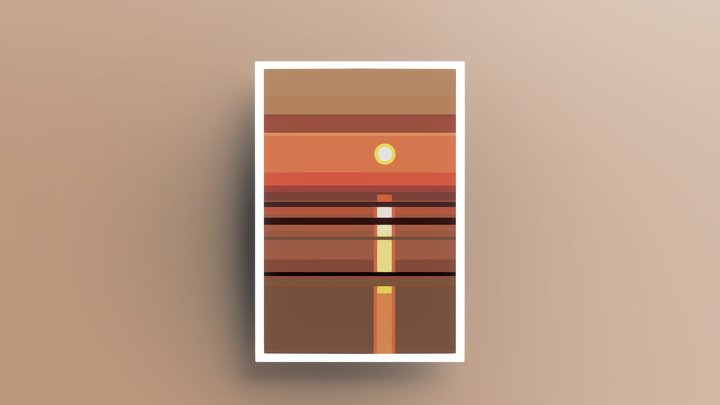 Sunset – Modello 3D gratuito STL