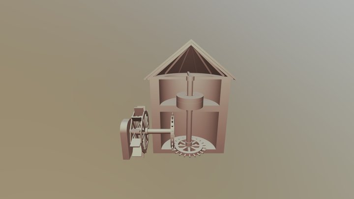Molino romano 3D Model