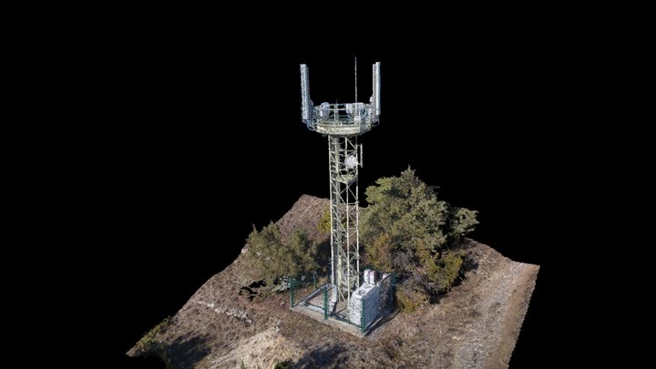 Pylône de télécommunications - Modélisation 3D 3D Model