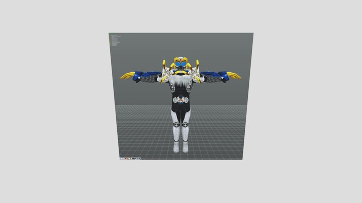 Kamen Rider Rey 3D Model