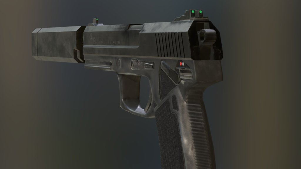 MK23 - B.S. .45 - Alessandro P. - 3D Model By Kaoselite [51b92a4 ...