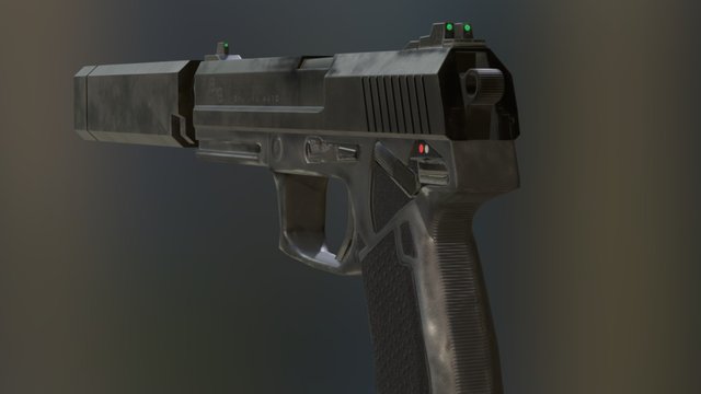 MK23 - B.S. .45 - Alessandro P. 3D Model
