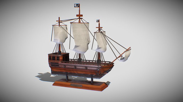 Model Ship 3D Model