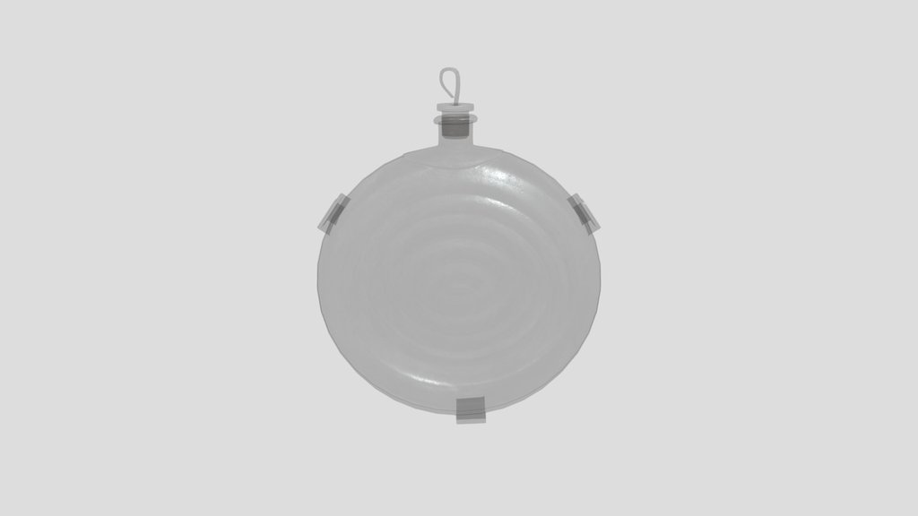1858 Us Civil War Bullseye Canteen