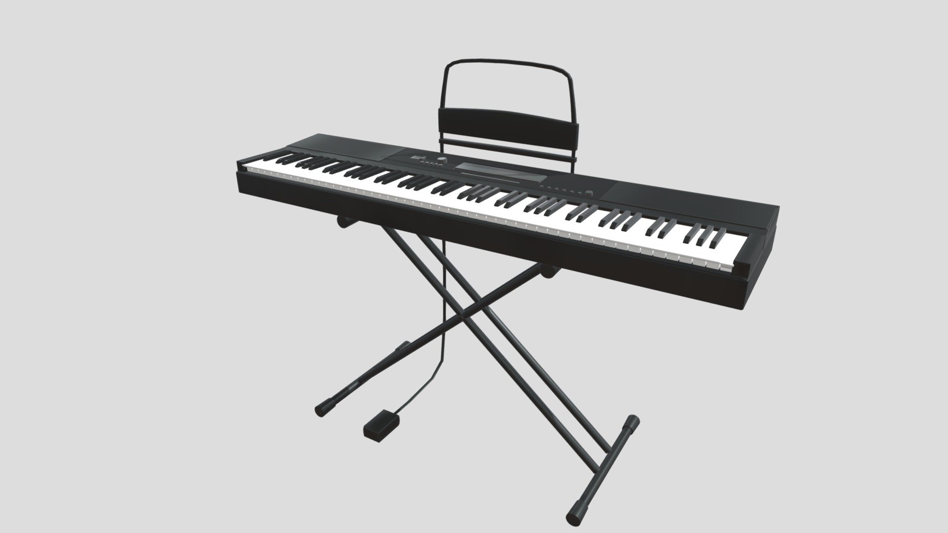 Electronic Keyboard_14 - Buy Royalty Free 3D model by rebuilderai ...