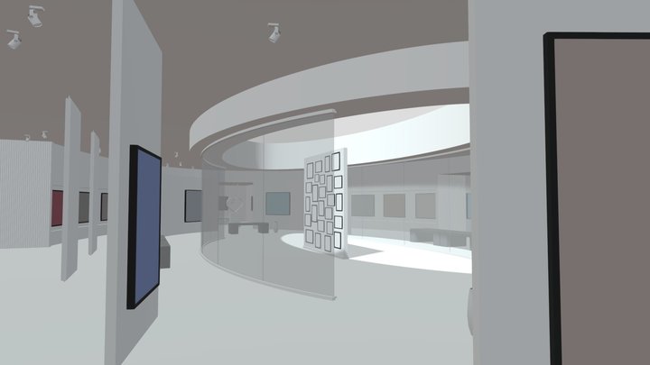 Museo Ddblender Without People 3D Model