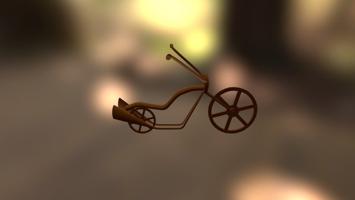 Motorrad Neu 3D Model
