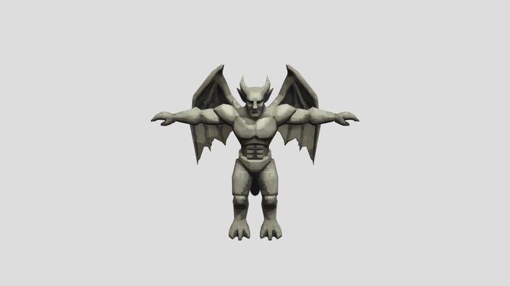 The Gargoyle Stone- Warden – Free 3D Model STL