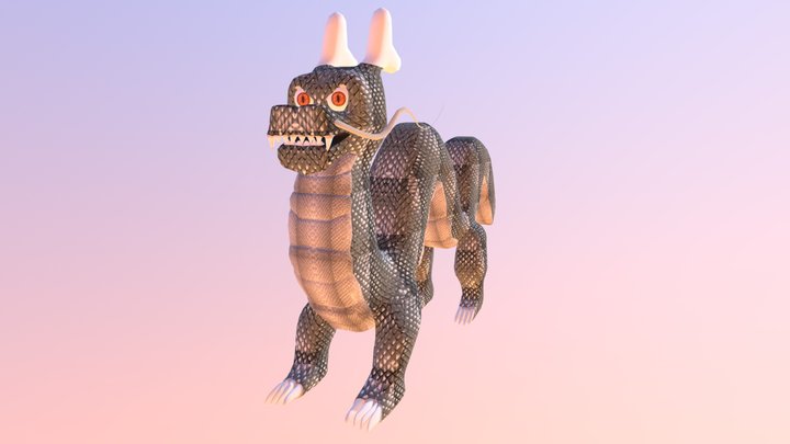 Dragón 3D 3D Model