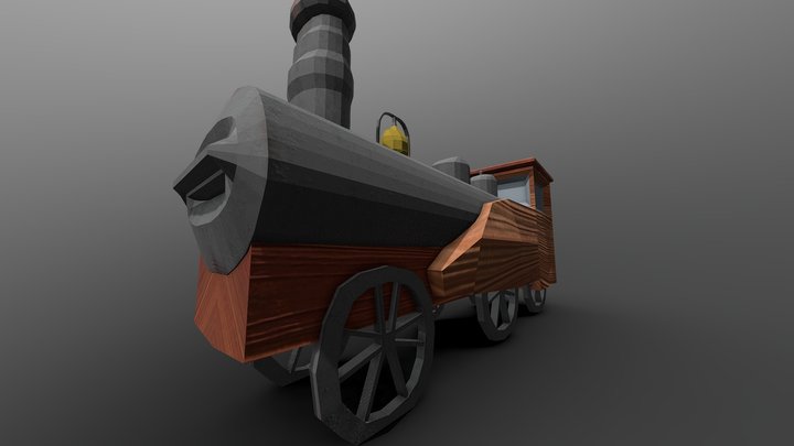 locomotora 3D Model