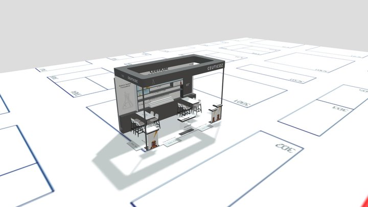 Floor Plan Ceuticoz 3A01 3D Model