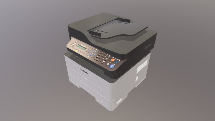 Samsung Printing Machine 3D Model