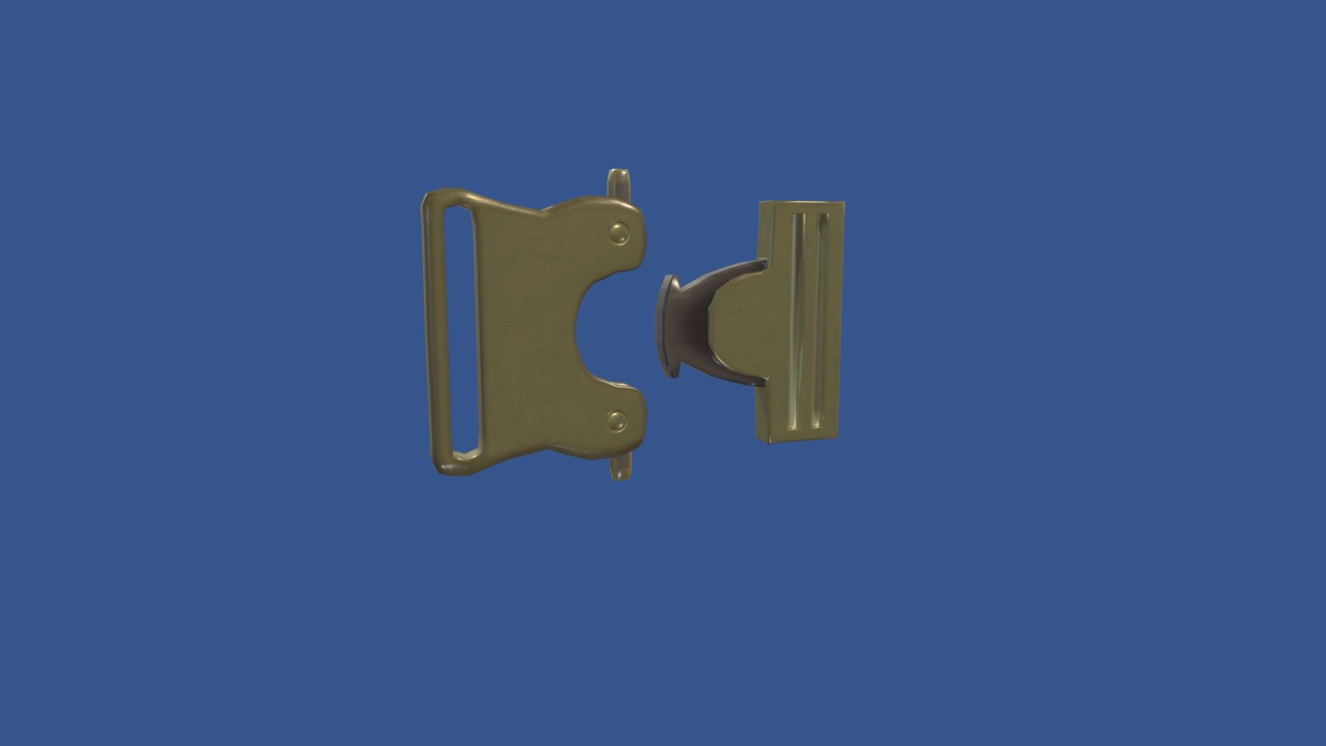 Buckle clips free 3D model 3D printable