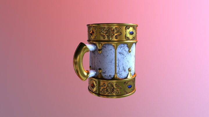 Kings Cup 3D Model