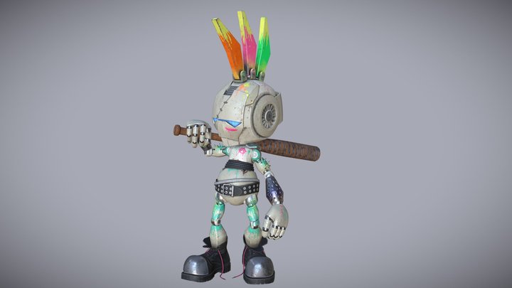 RoboPunk 3D Model