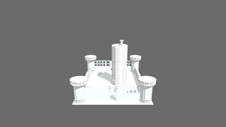 Castle Homework 08 3D Model